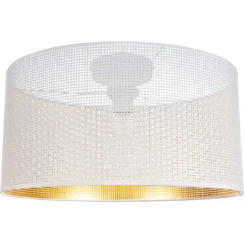 Stropní svítidlo ALDO 1xE27/60W/230V pr. 40 cm bílá