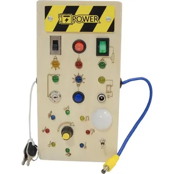 Dřevěná hračka 2Kids Toys - Activity board 2xAAA