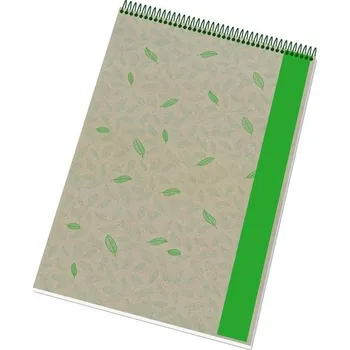 Blok Karton PP Blok Ecology A4, se spirálou, 50 listů, linkovaný