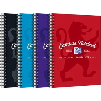 Zápisník Karton PP Blok OXFORD Campus A5+ linkovaný 50 listů