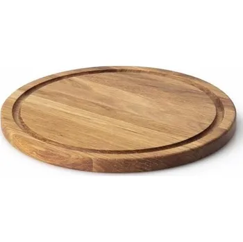 Kuchyňské prkénko Continenta C4105 - Prkénko na servírování steaků pr. 28 cm dub