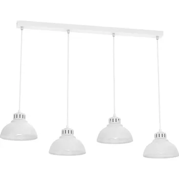 Lustr na lanku SVEN 4xE27/15W/230V bílá