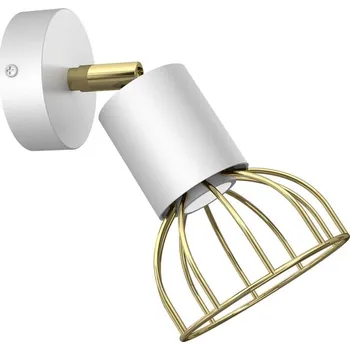 Nástěnné svítidlo Nástěnné bodové svítidlo DANTE 1xGU10/25W/230V bílá/zlatá