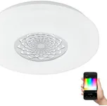 Eglo 9682 - LED RGB Stmívatelné nástěnné stropní svítidlo CAPASSO-C LED/17W/230V