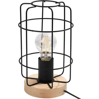 Lampička Sollux SL.1265 - Stolní lampa GOTTO 1xE27/15W/230V černá