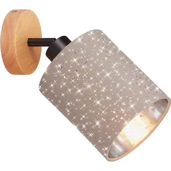 Nástěnné svítidlo Briloner 2078-011 - Nástěnné bodové svítidlo SPOTLIGHT 1xE27/25W/230V béžová