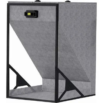 Krbová kamna Zásobník na pelety ocelový 500 kg s automatickým plněním