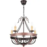 Lustr na řetězu LOARA 5xE14/60W/230V