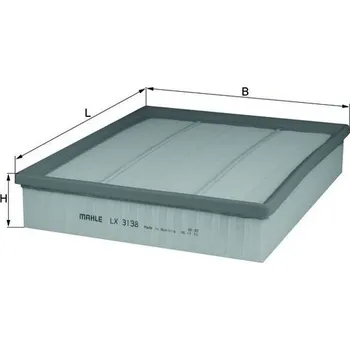 Vzduchový filtr Vzduchový filtr KNECHT LX 3138