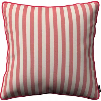 Povlak na polštářek Povlak na polštář 45x45 červeno-bílé pruhy (1,5cm)