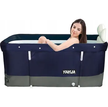 Vana Přenosná skládací obdélníková vana 120 x 55 cm