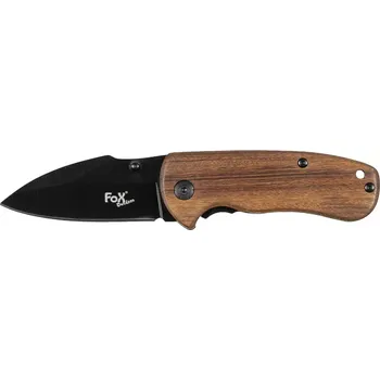 Pracovní nůž Nůž Fox Outdoor Compact MFH 44643 (Nůž Compact wooden insert)