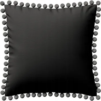 Povlak na polštářek Dekoria Povlak na polštář Wera šedý