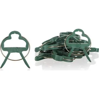 Klipy upínací na rostliny HAPPY GREEN 6x4,5cm 15ks