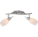 GLOBO 54983-2 - Bodové směrové svítidlo GILLIAN 2xE14/40W s vypínačem