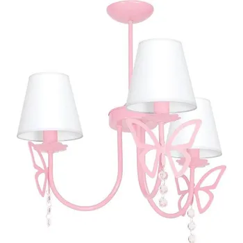 Dětské svítidlo Dětský lustr na tyči CHARLOTTE 3xE14/40W/230V