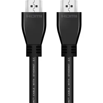 Video kabel HDMI kabel s Ethernetem 2.1 8K 5m černá