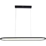 LED Lustr na lanku LED/24W/230V 4000K černá