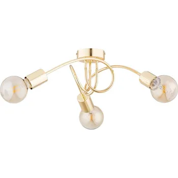 Přisazený lustr FARTA 3xE27/60W/230V zlatá