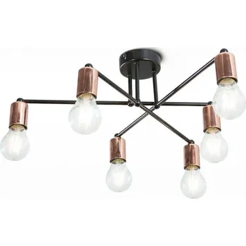 Lustr na tyči SOLIDO 6xE27/60W/230V