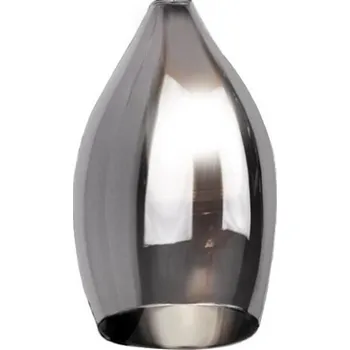 Stínidlo Azzardo - Náhradní sklo k lustru IZZA - černá pr. 13 cm