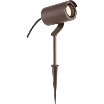 Venkovní osvětlení Zambelis E284 - Venkovní lampa 1xGU10/20W/230V IP65 hnědá