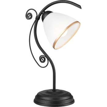 Lampička Stolní lampa RETRO II 1xE27/60W/230V černá matná