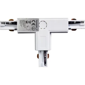 Bodové svítidlo Konektor pro svítidla v lištovém systému 3-fázový TRACK bílá typ T