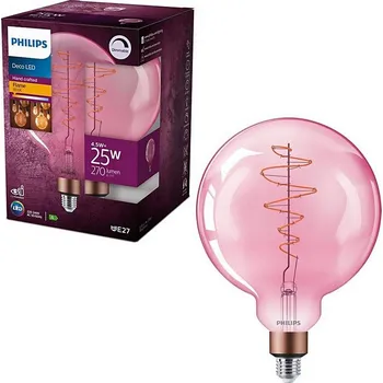 Žárovka LED Stmívatelná žárovka Philips DECO G200 E27/4,5W/230V 1800K