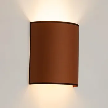 Nástěnné svítidlo Brilagi - Nástěnné svítidlo SEMI 1xE27/15W/230V pr. 20 cm hnědá