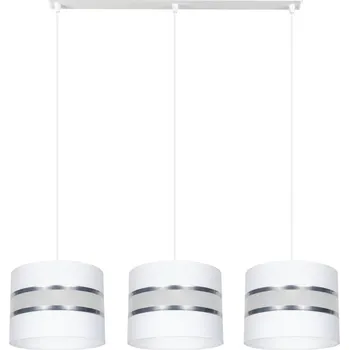 Lustr na lanku CORAL 3xE27/60W/230V bílá