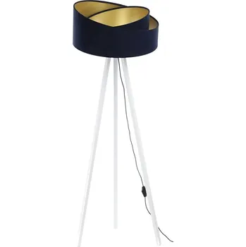 Lampička Stojací lampa GALAXY 1xE27/60W/230V modrá/bílá