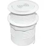 Solight DC64W-PD20 - Vestavná bezdrátová nabíječka + USB A+C bílá