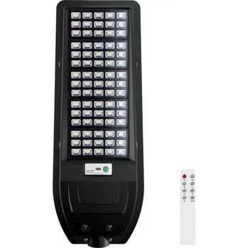Venkovní osvětlení LED Solární pouliční lampa VIA 200W/20000 mAh 3,2V 6000K IP54 + dálkové ovládání