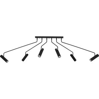 Bodové svítidlo Markslöjd 108508 - Bodové svítidlo RAMUS 6xGU10/25W/230V černá