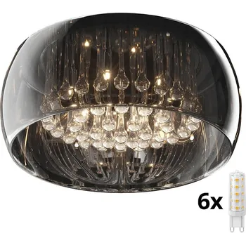 Brilagi - LED Křišťálové stropní svítidlo JEWEL 6xG9/42W/230V
