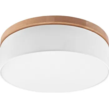 Brilagi - LED Stropní svítidlo BELLADONNA 3xE27/15W/230V pr. 50 cm bílá/dub