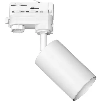 Bodové svítidlo Bodové svítidlo do 3-fázového lištového systému PIPE 1xGU10/25W/230V bílá