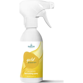 Aviváž Osvěžovač textilu SANTINI 250 ml - Gold Passion
