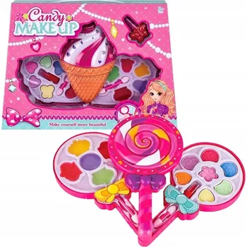 dětské šminky a malovátka KOSMETICKÁ SADA SLADKOSTI MALOVÁNÍ STÍNY LÍČENÍ