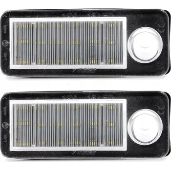 Osvětlení SPZ Sada 2x LED Světla pro Osvětlení SPZ (Registrační Značky) Audi A6 C5 RS6 S6