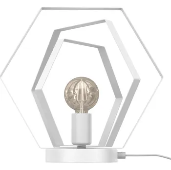 Lampička Stolní lampa HEXAGON 1xE27/15W/230V + záruka 3 roky