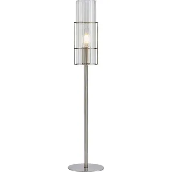 Lampička Markslöjd 108558 - Stolní lampa TUBO 1xE14/40W/230V 65 cm lesklý chrom/čirá