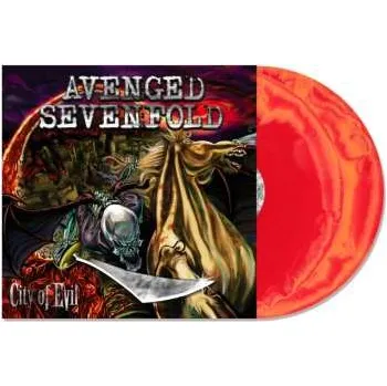 Zahraniční hudba 2LP Avenged Sevenfold: City of Evil 2025 Indie Exclusive Edition Orange & Red Vinyl