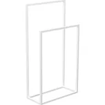 Věšák na ručníky 85x45 cm bílá