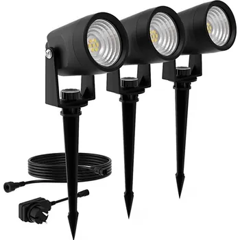 Venkovní osvětlení Philips -SADA 3x LED Venkovní svítidlo GARDENLINK REUEL LED/1,5W/230V 2700K IP44