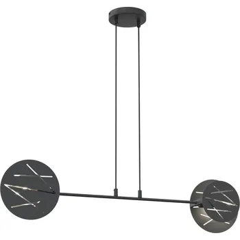 Lustr na lanku XOTIC 2xE27/15W/230V černá