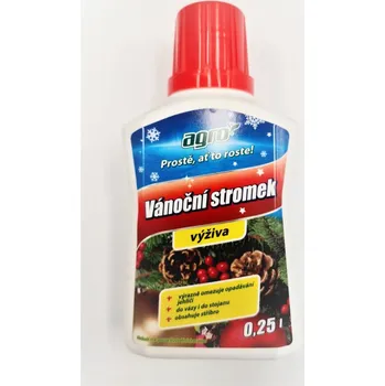 Hnojivo AGRO Výživa vánočních stromků 0,25 L