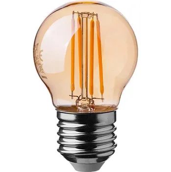 Žárovka LED Žárovka FILAMENT AMBER G45 E27/4W/230V 2200K