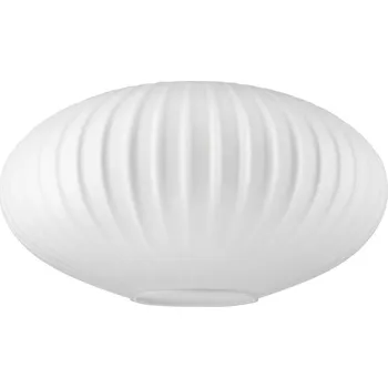 Stínidlo Náhradní sklo k lustru HARMA E27 17x30 cm bílá